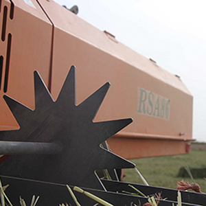 RSA86 machine for forage packaging machine